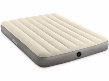 Intex Deluxe Laag luchtbed - Queensize (152 cm)