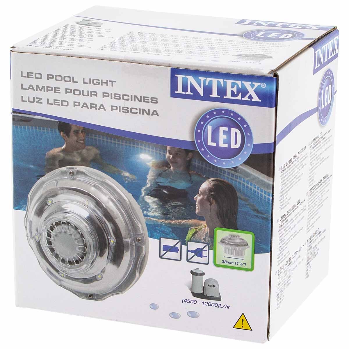Intex LED (38 mm) hydro-elektrische zwembad verlichting 