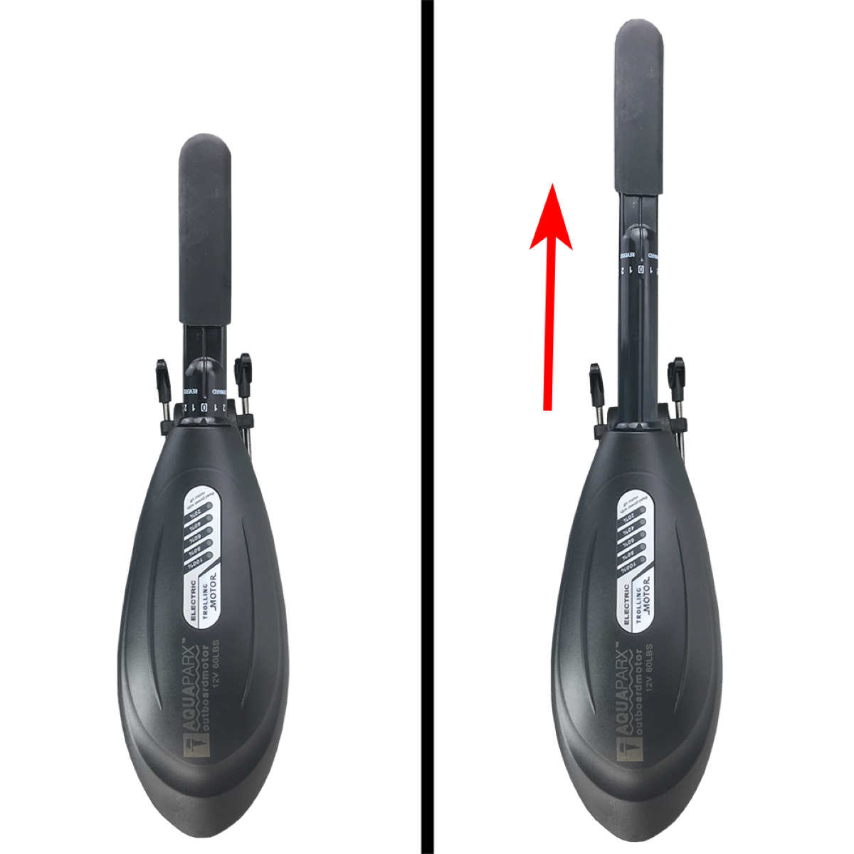 Aquaparx MKII elektrische buitenboordmotor 60Lbs