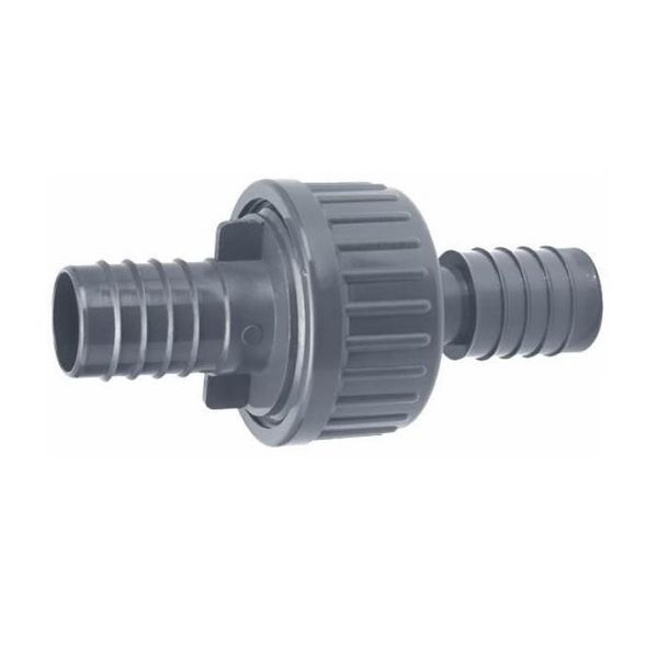 PVC terugslagklep met tule - 13mm