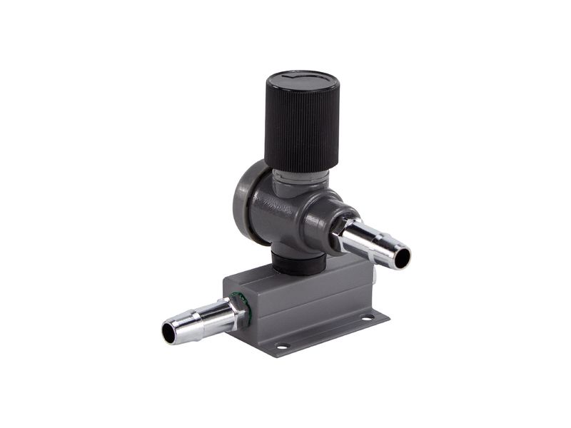 9mm luchtverdeler met kraan - 1 uitgang