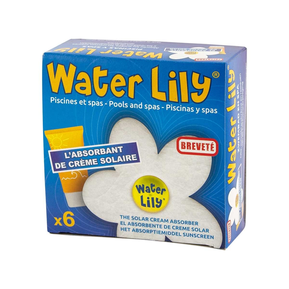 Water Lily vetten reiniger zwembad