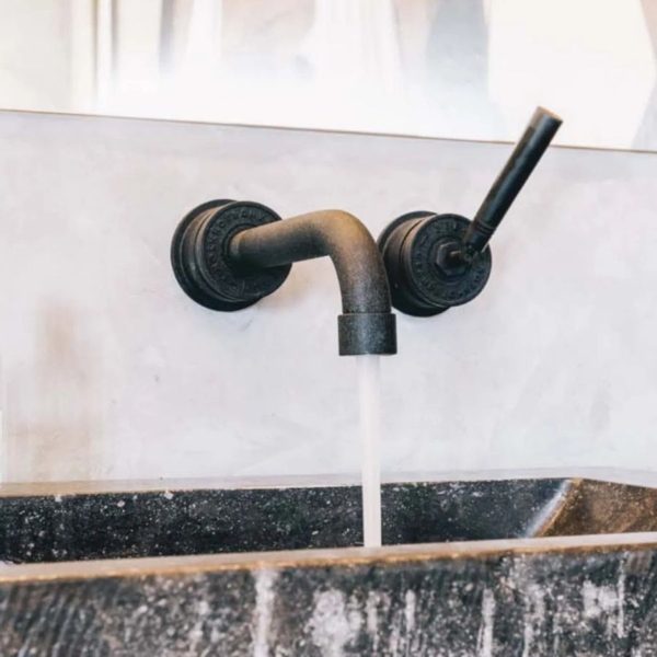 JEE-O Soho Enkele Mengkraan Mat zwart RVS