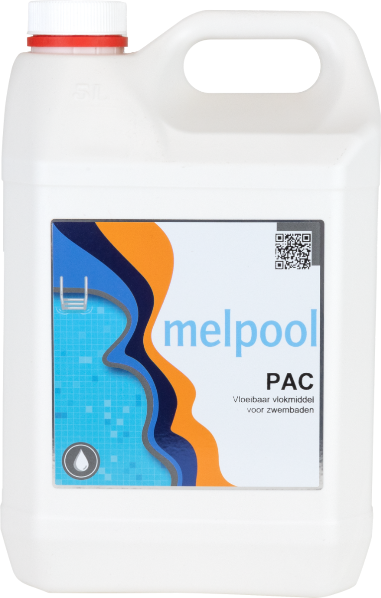 Melpool PAC vloeibaar vlokmiddel - 5 liter
