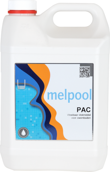 Melpool PAC vloeibaar vlokmiddel - 5 liter
