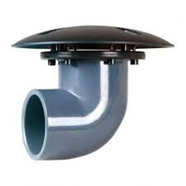 RTF Bodem/wanddoorvoer 90 graden - 50mm