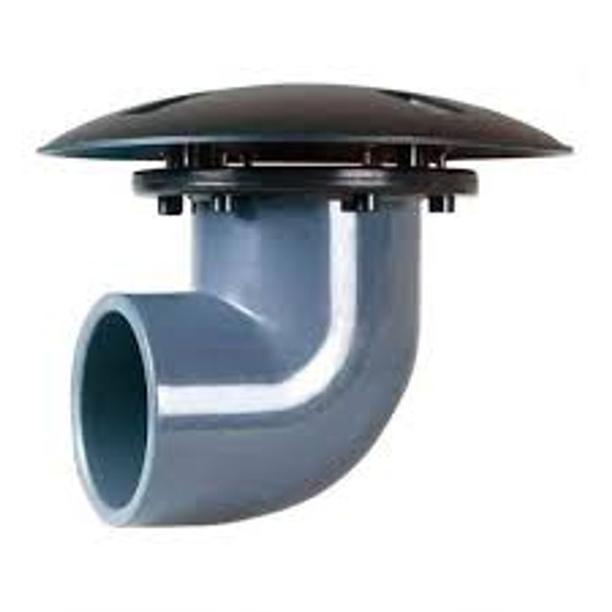 RTF Bodem/wanddoorvoer 90 graden - 90mm