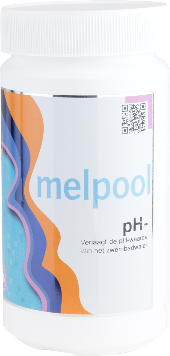 Melpool pH minus poeder - 1,5 kg
