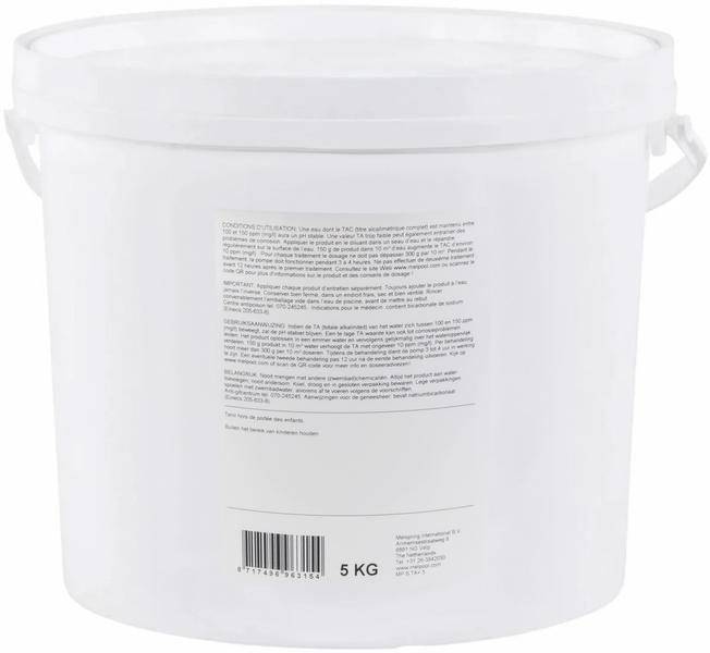 Melpool TA+ Alkaliteit 5 kg
