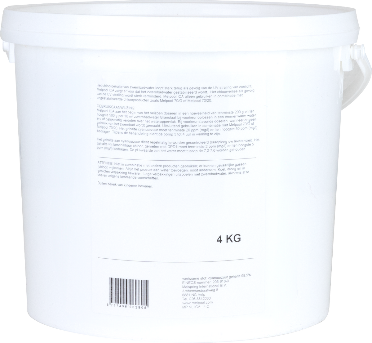 Melpool ICA Chloorstabilisator 4 kg
