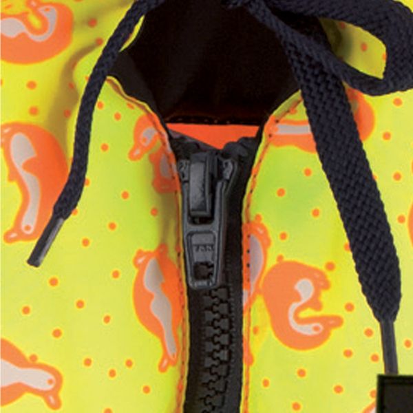 Besto Racingbelt 100N baby reddingsvest rits closeup