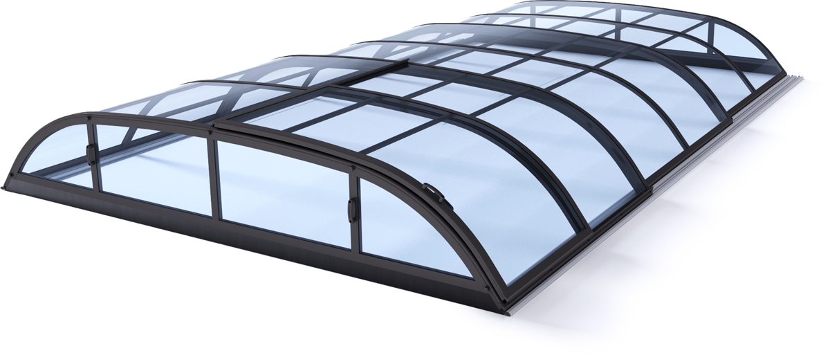 Albixon Dallas Clear A zwembadoverkapping
