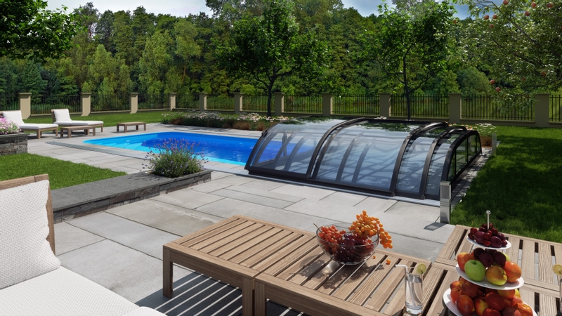 Albixon Dallas A Clear zwembadoverkapping