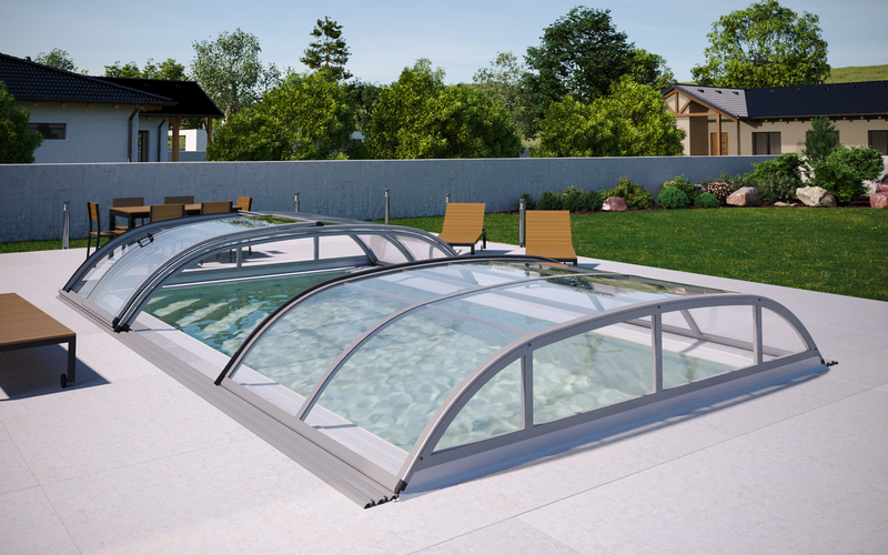 Albixon Dallas A Clear zwembadoverkapping