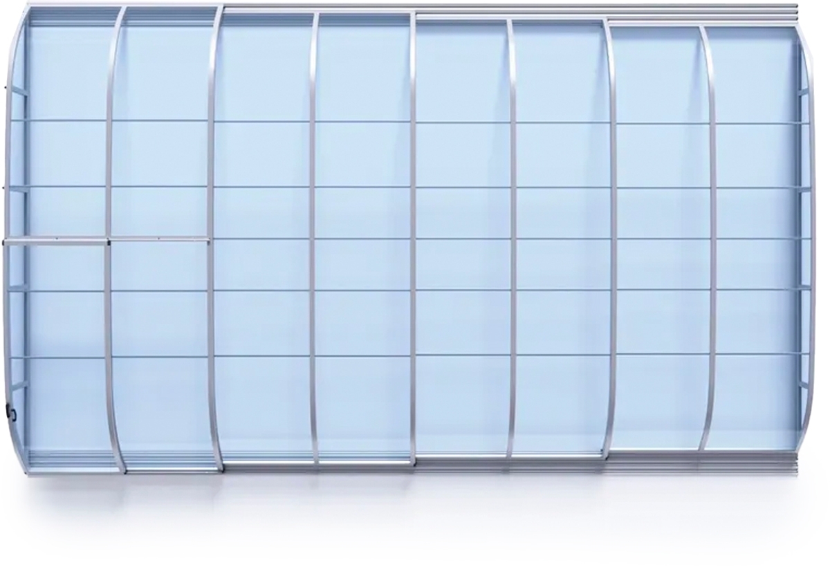 Albixon Dallas Clear B zwembadoverkapping
top alu