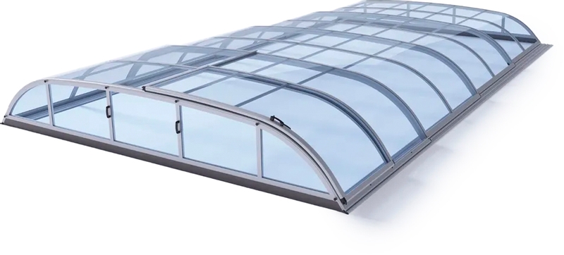 Albixon Dallas Clear B zwembadoverkapping
3/4 alu