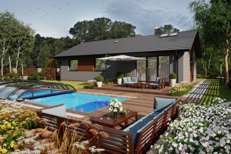 Albixon Dallas B Clear zwembadoverkapping