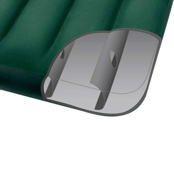 Intex Luchtbed met batterijpomp - Queensize - interne structuur