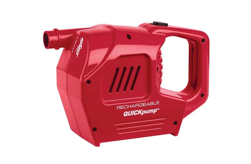 Coleman Quickpump luchtpomp met accu - achteraanzicht