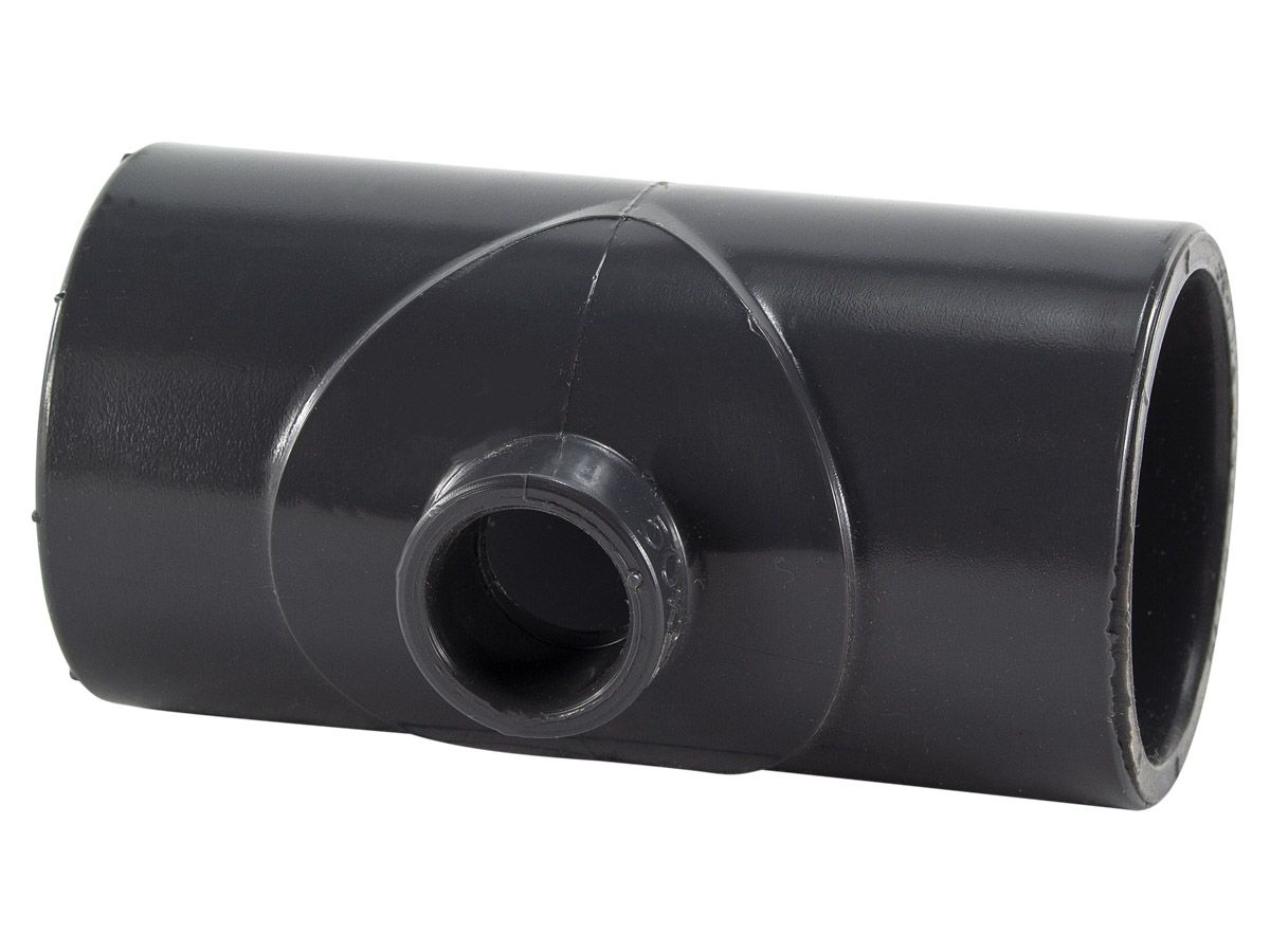 PVC T-stuk 50 x 20 x 50 mm