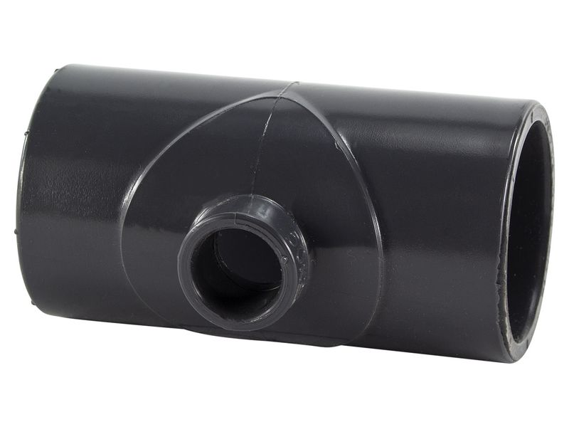 PVC T-stuk 50 x 20 x 50 mm