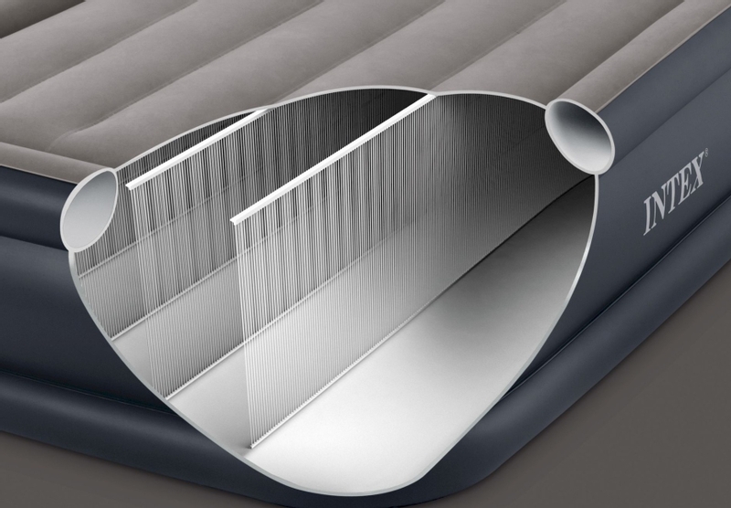 Intex Deluxe Pillow Rest Raised Luchtbed - Eenpersoons