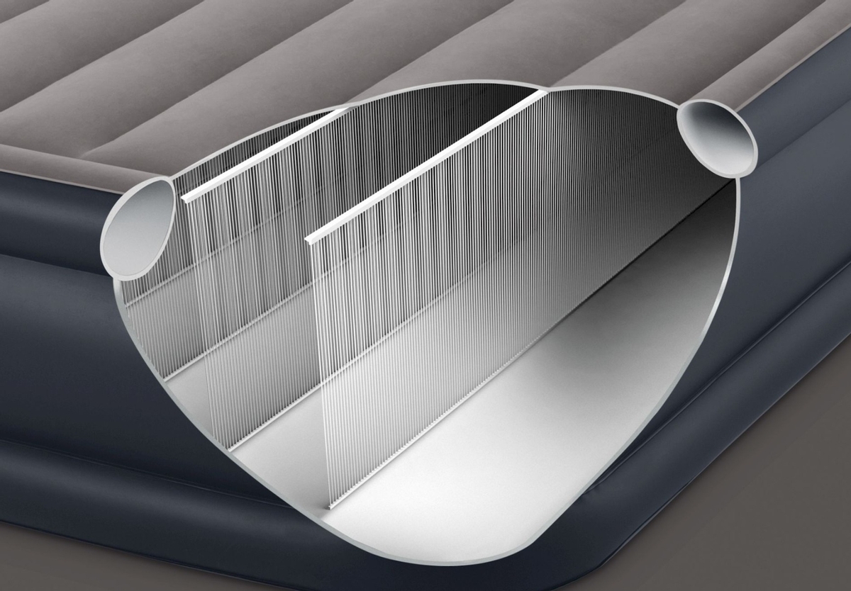 Intex Deluxe Pillow Rest Raised Luchtbed -  Queensize