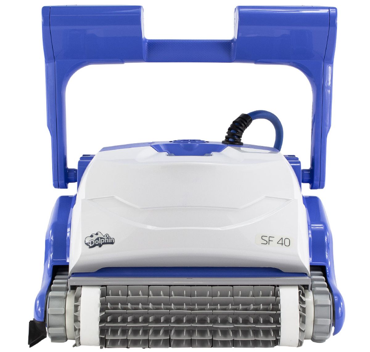 Dolphin SF40 zwembadrobot vooraanzicht.