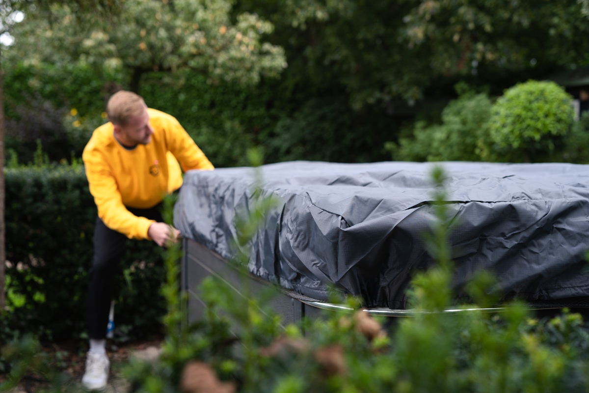 Spa cover beschermhoes 200 x 200 cm - sfeer2