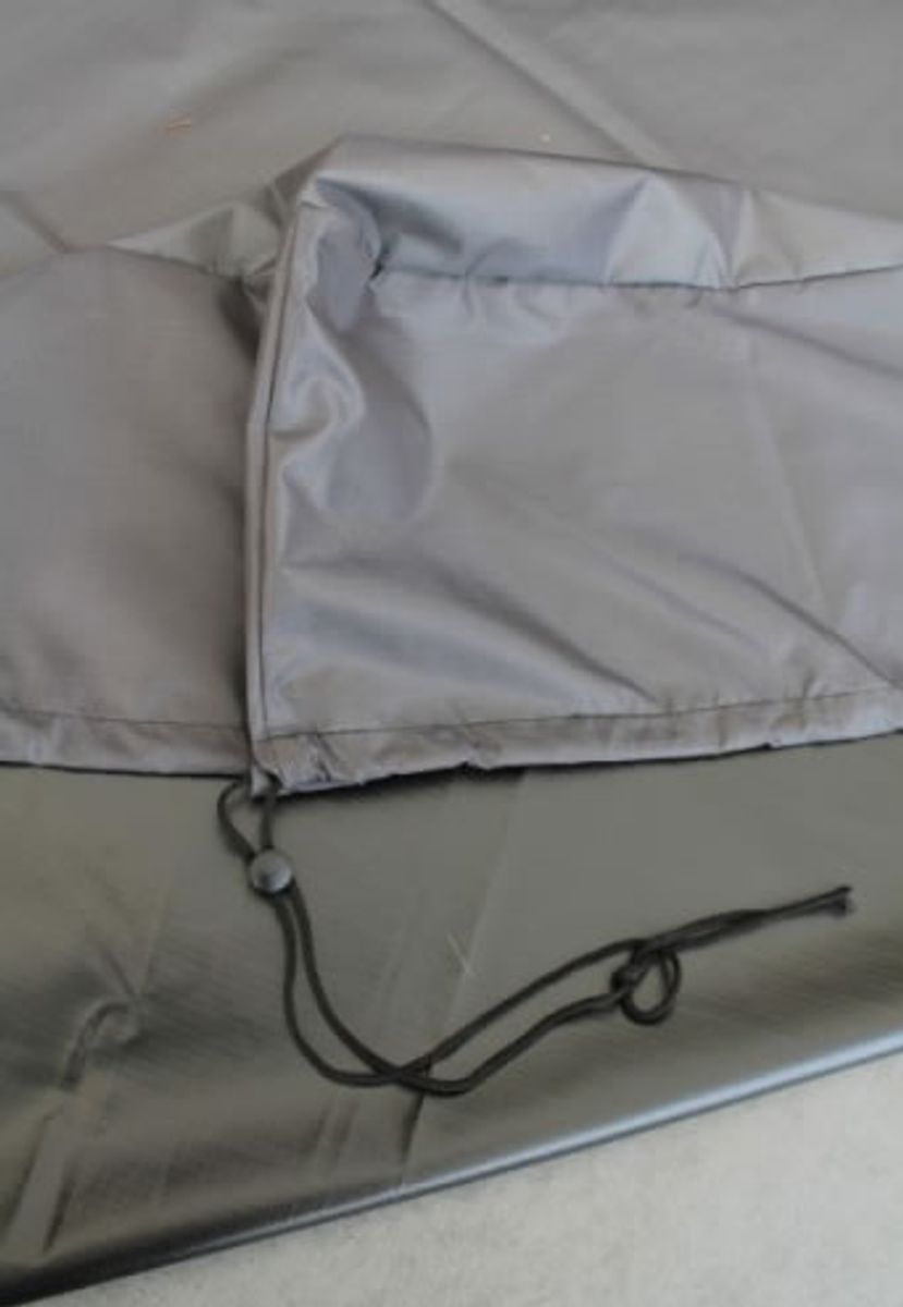 Spa cover beschermhoes Deluxe 240 x 240 cm - rijgkoord