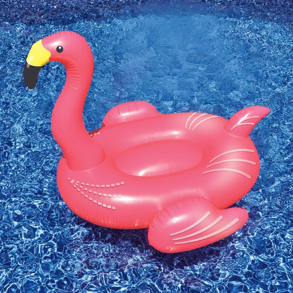 Opblaasbare flamingo
