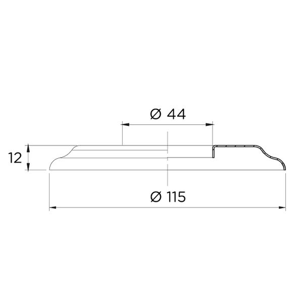IDEAL RVS Sierring voor zwembadtrap - AISI 316