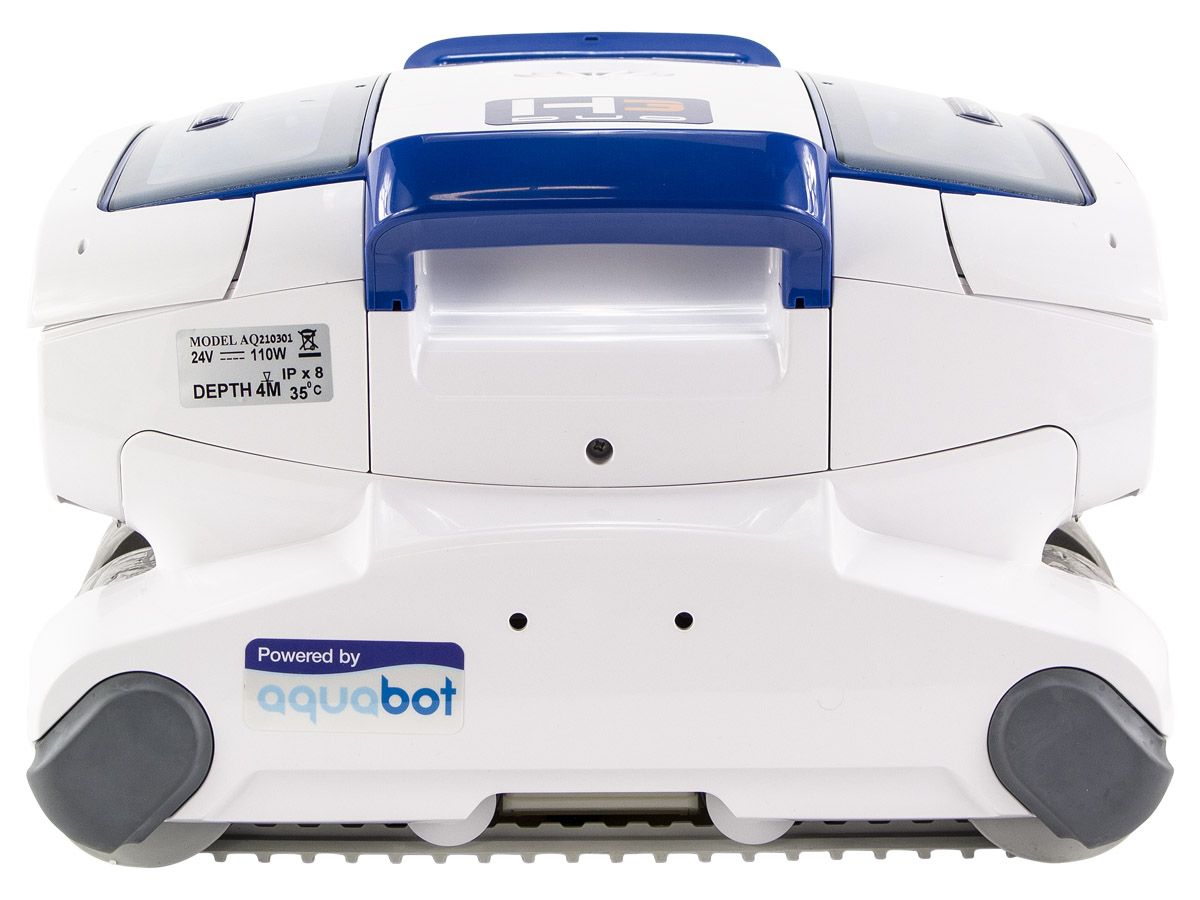 Astral H3 DUO zwembadrobot zijaanzicht.