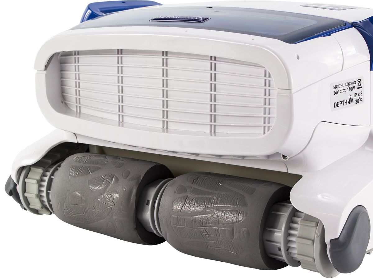 Astral H3 DUO zwembadrobot borstels.