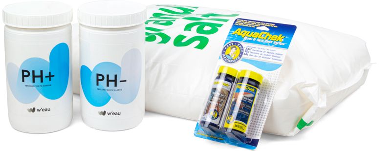 Toppy startset met zout voor spa's