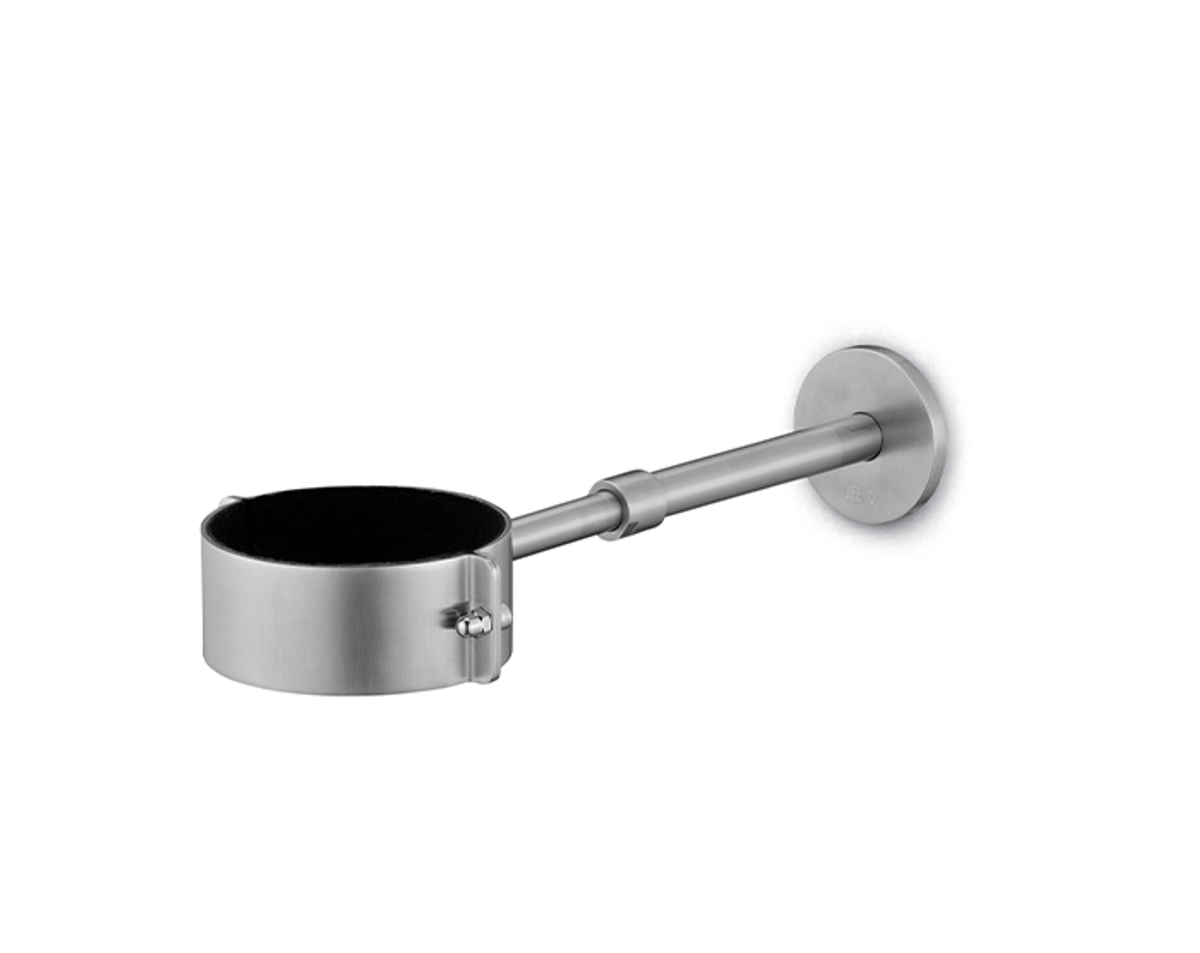 JEE-O Muurbeugel Original & Pure Geborsteld RVS