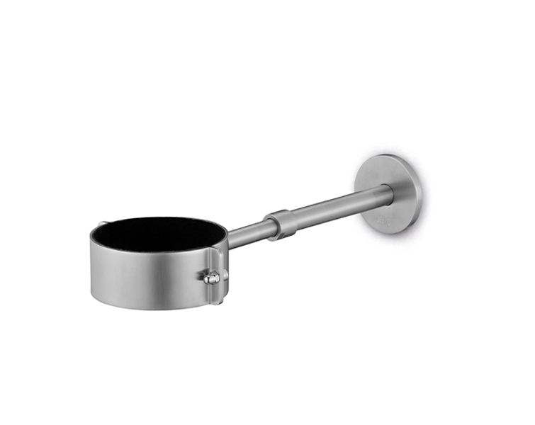 JEE-O Muurbeugel Original & Pure Geborsteld RVS