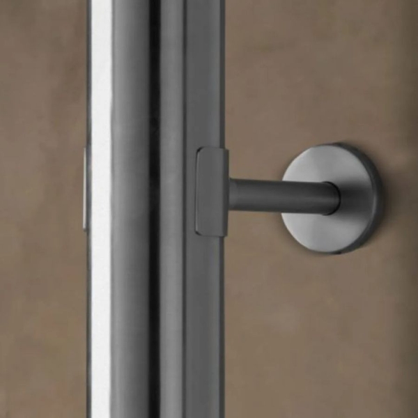 JEE-O Muurbeugel Original & Pure Geborsteld RVS