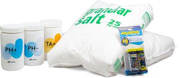 Toppy startset met zout voor zwembaden