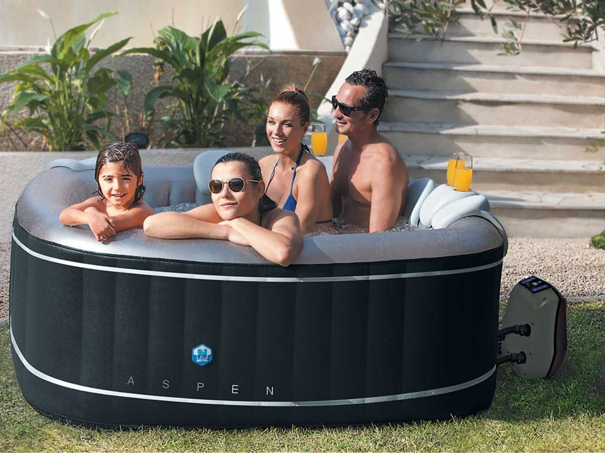 NetSpa Aspen opblaasbare jacuzzi 4 persoons