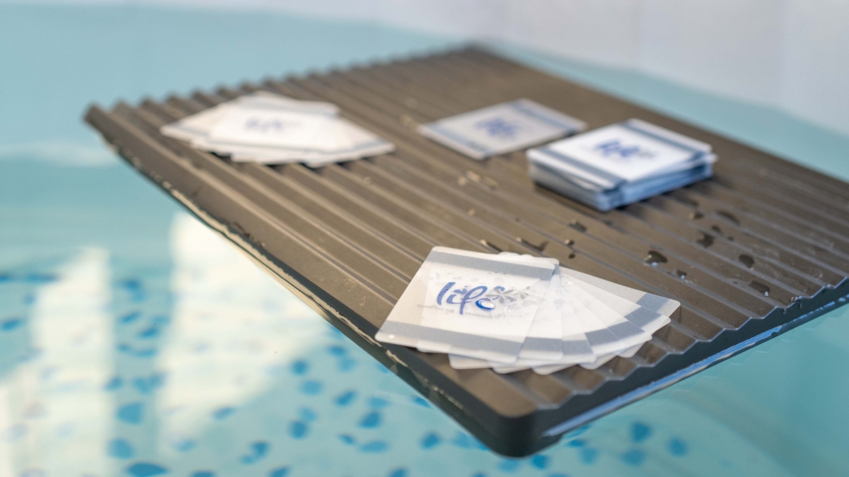 Life speelkaarten voor in de spa
