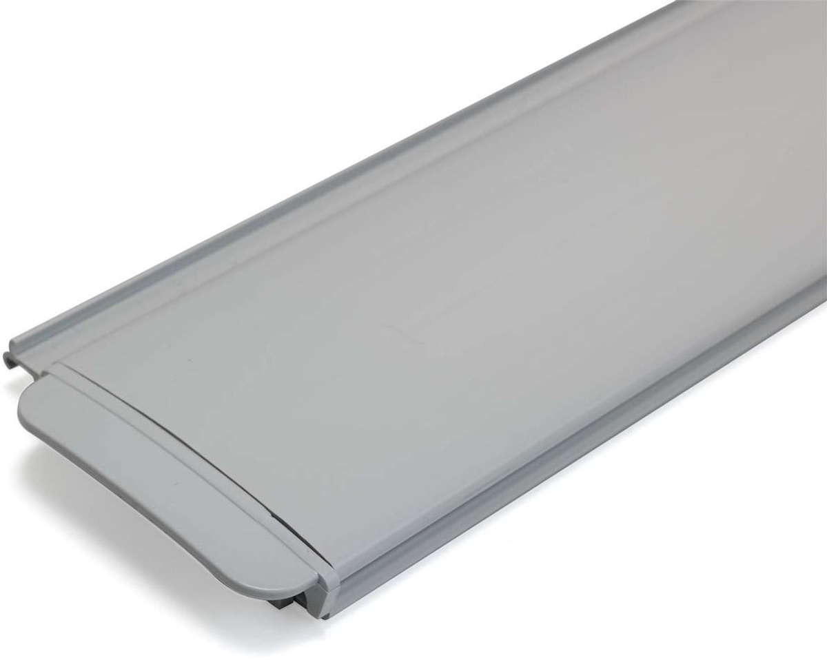 AQS PVC lamellenafdekking zwembad - per m2 – Grijs