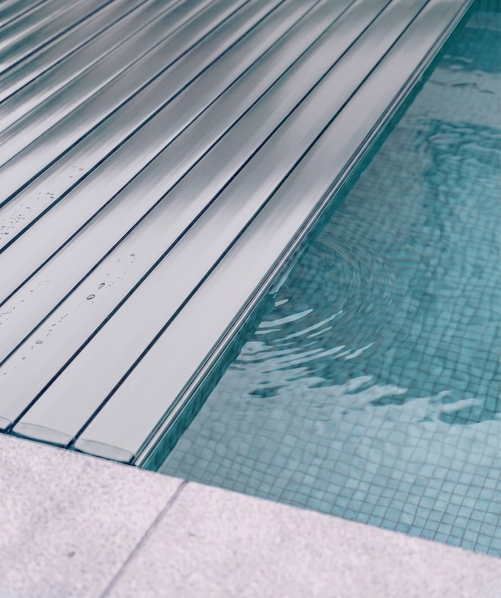 AQS PVC zwembad lamellen - per m2 – Grijs