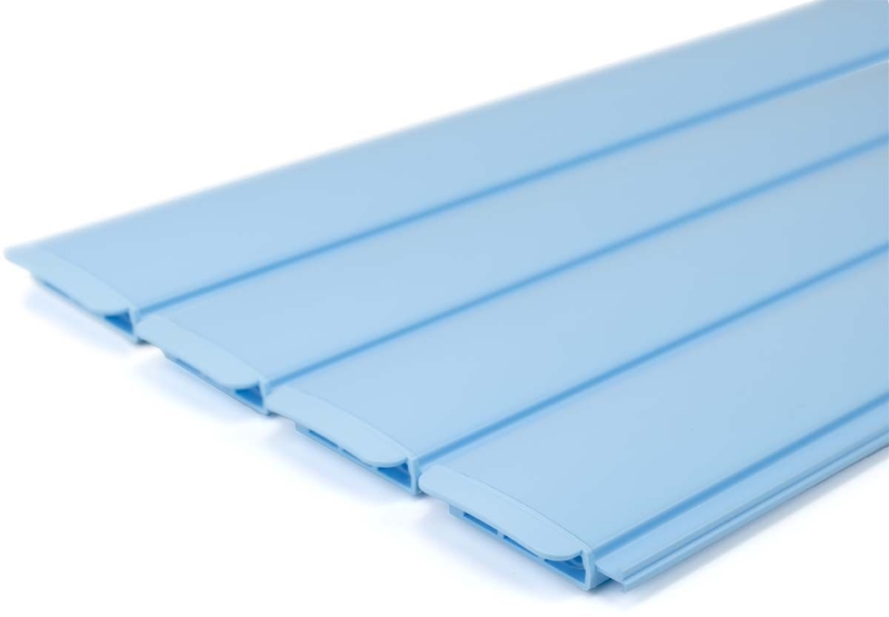 AQS PVC lamellenafdekking zwembad - per m2 – Blauw