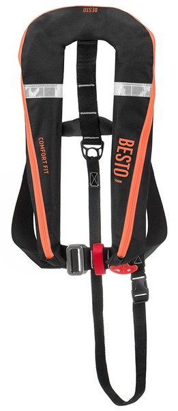 Besto Comfort Fit 165N oranje reddingsvest