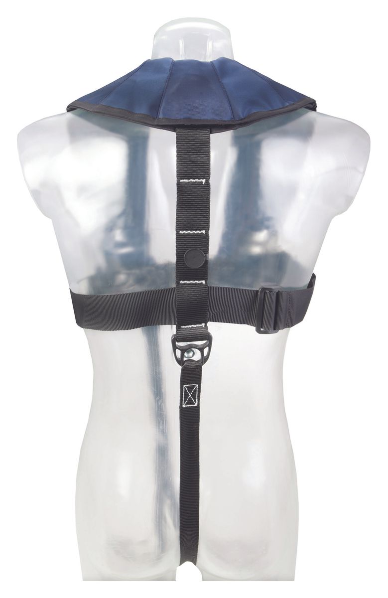 Besto 165N blauw reddingsvest sluiting