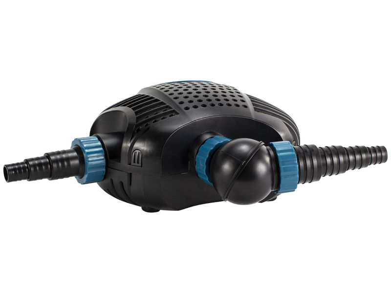 Aquaforte O-Plus 20000 Vario vijverpomp detail aansluiting.