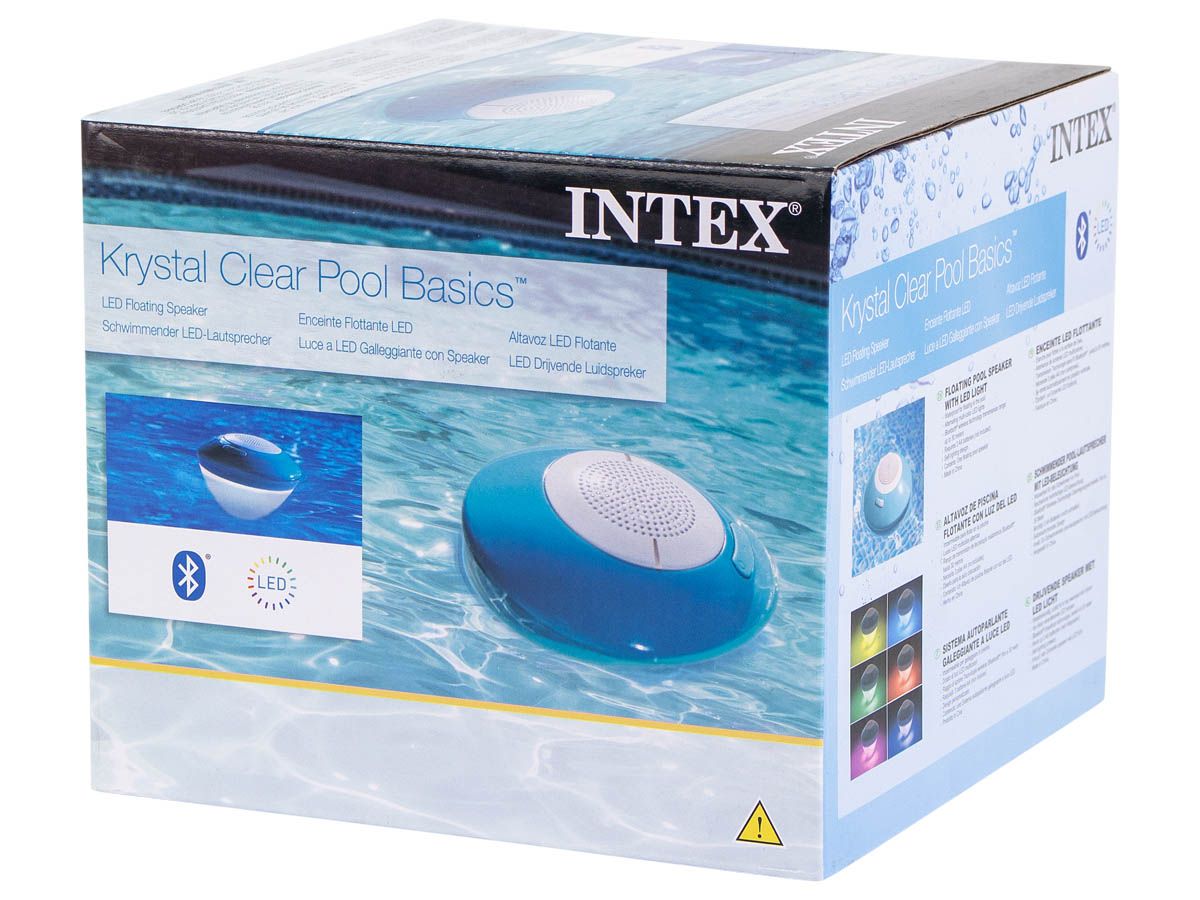 Intex drijvende speaker met LED-verlichting