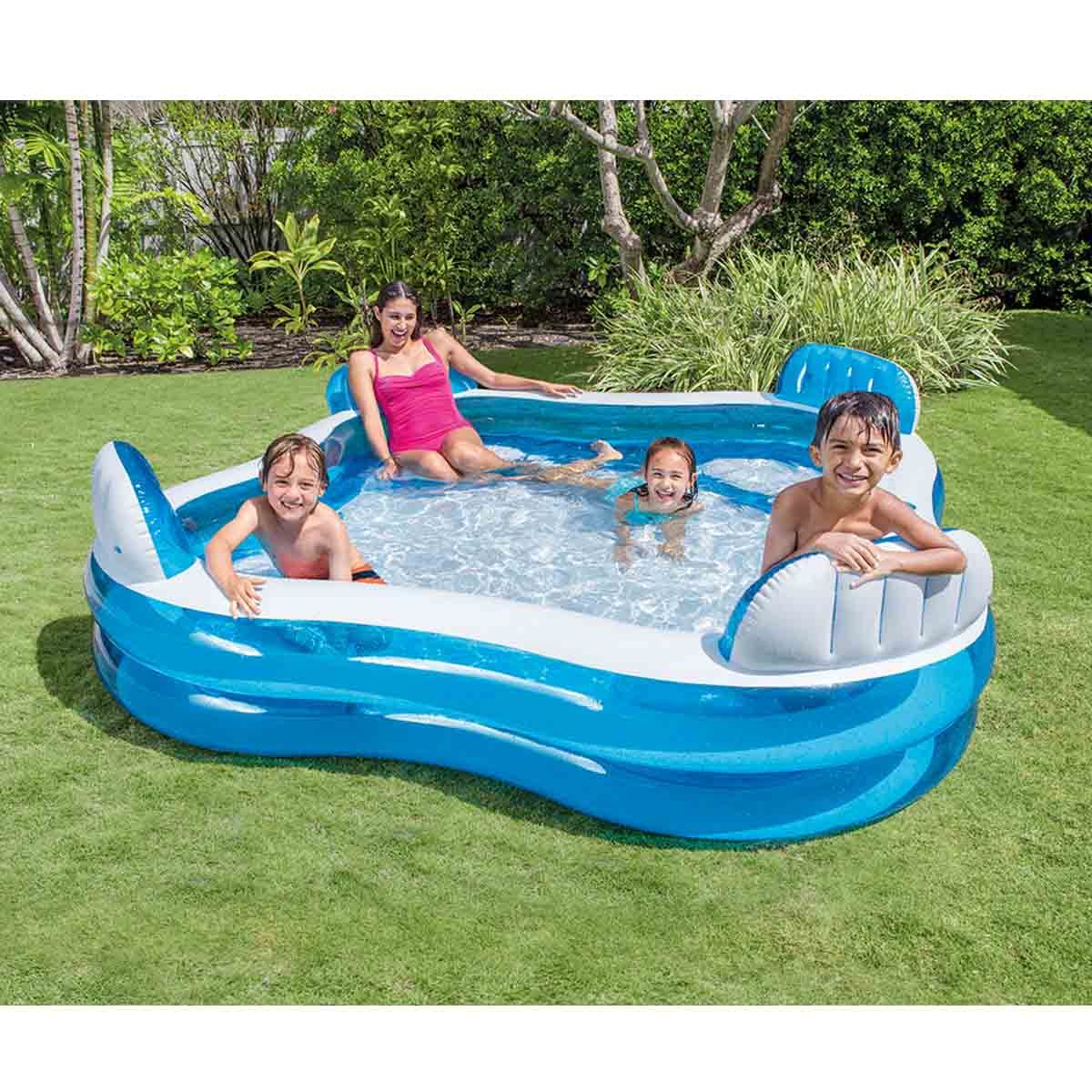 voorspelling Uitgebreid Ciro Intex Family Lounge Pool kinderzwembad 229 x 229 x 66 cm