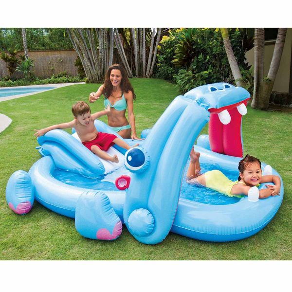 Intex Hippo Play Center kinderzwembad 221 x 188 x 86 cm